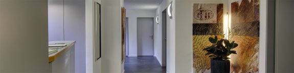 Bildausschnitt Empfang Zahnarztpraxis Olsen